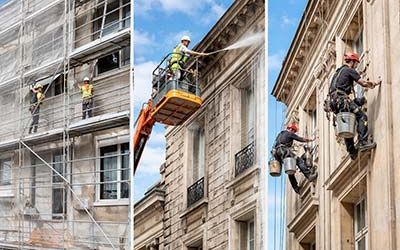 Échafaudage, nacelle ou cordistes : comment choisir