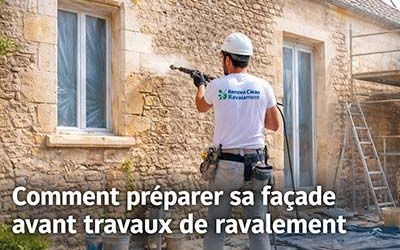 Comment préparer sa façade avant travaux de ravalement